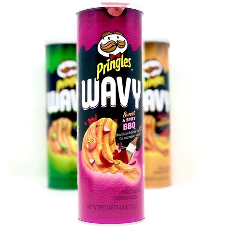 Pringles Wavy Sweet And Tangy Bbq 137g Candy Funhouse