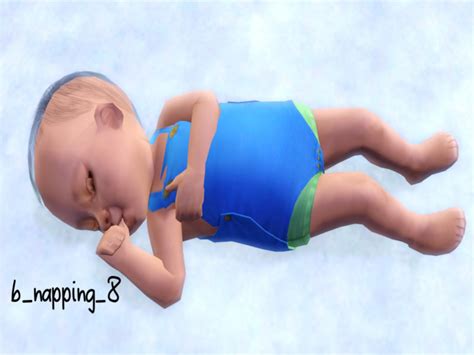 The Sims Resource Napping Newborn Poses 2