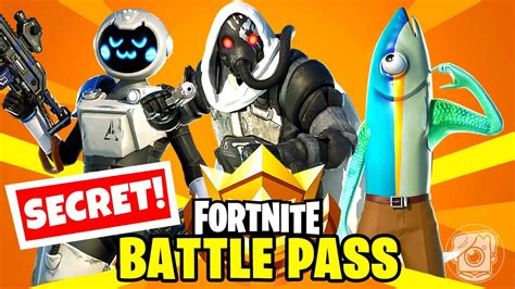 7 Skins Coming In The New Secret Battle Pass Chapter 2 Youtube