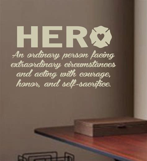 Here are the best worth sharing! Firefighter Office Wall Decal Fireman Hero Definition ...