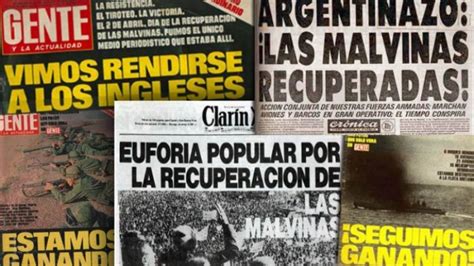 Guerra De Malvinas El Rol De Los Medios Un Debate Pendiente Noticias