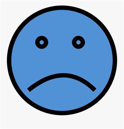 Happy And Sad Face Clip Art Images Blue Sad Face Clipart