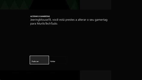 Xbox One Veja Como Alterar Sua Gamertag No Novo Console Da Microsoft