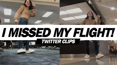 woman misses her flight and starts to dance viral video youtube