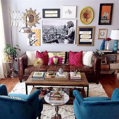 Vintage Small Living Room Decorating Ideas 44 Eclectic Living Room