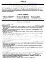 Resume Format For Oil And Gas Industry