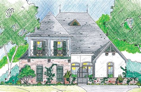 Plan 84019jh Stately French Country Home Plan French Country House