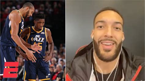 Rudy Gobert Discusses Relationship With Donovan Mitchell All Star And