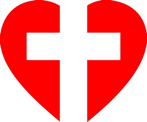 Cross And Heart Clipart At Getdrawings Free Download