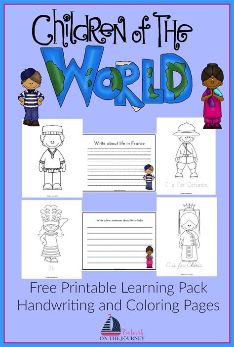 Download FREE Children of the World Printable | Free Homeschool Deals