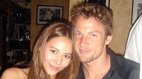 Jenson Button Weds Lingerie Model Girlfriend Jessica Michibata