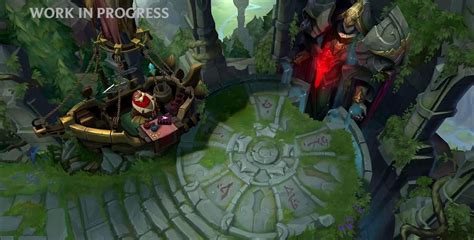 League Of Legends Summoners Rift Visual Update Hand Painted