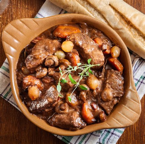 Recette de boeuf bourguignon classique