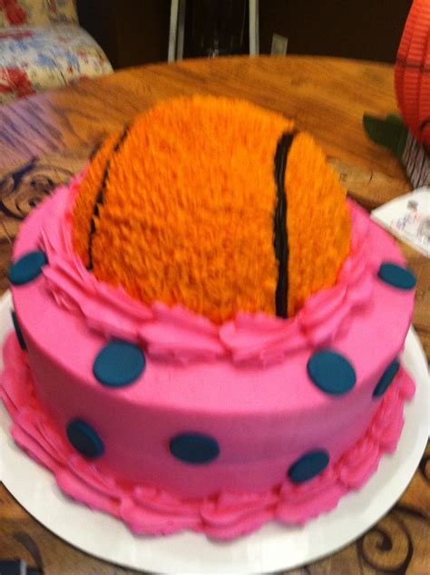 Basketball Cake For A Girl Cake Dance Cakes Girl Cakes