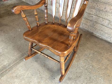 See more ideas about rocking chair, chair, modern rocking chair. Vintage Solid Wood Rocker Rocking Chair Yugoslavia
