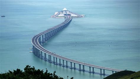 Hong Kong Zhuhai Macao Bridge Island