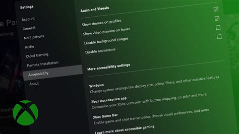 Xbox App On Pc Adds Accessibility Settings Menu Can I Play That