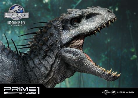 Jurassic world has already made over 1.5 billion dollars at the box office worldwide. Jurassic World: Indominus Rex 1:15 Scale Statue - Prime 1 ...