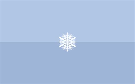 Snowflake By Andy Snowden Minimalist Desktop Wallpaper Winter