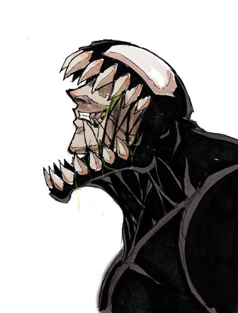 Venom Face 2 By Anny On Deviantart Venom Comics