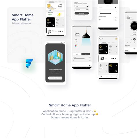 Smart Home App 🏠 A Home Automation Mobile Application Made Using