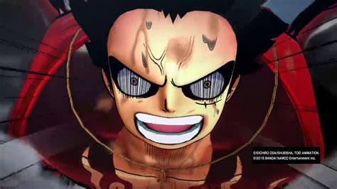 One Piece Burning Blood Gear 4 Luffy Gameplay With Ultimate Attack
