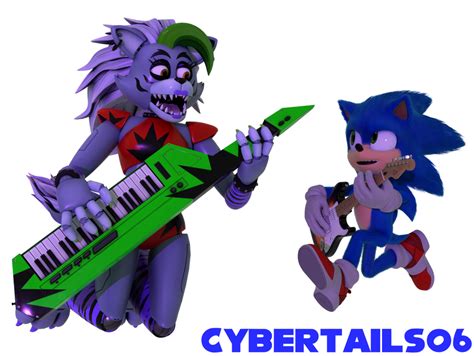 Roxanne And Sonic Rocking Out By Cybertails06 On Deviantart