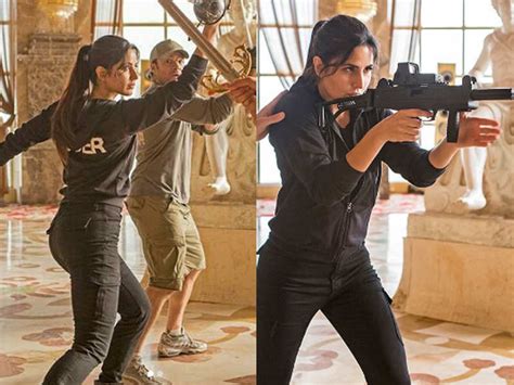 Pics Katrina Kaif Picks Up The Guns And Swords For Her Next Action Film