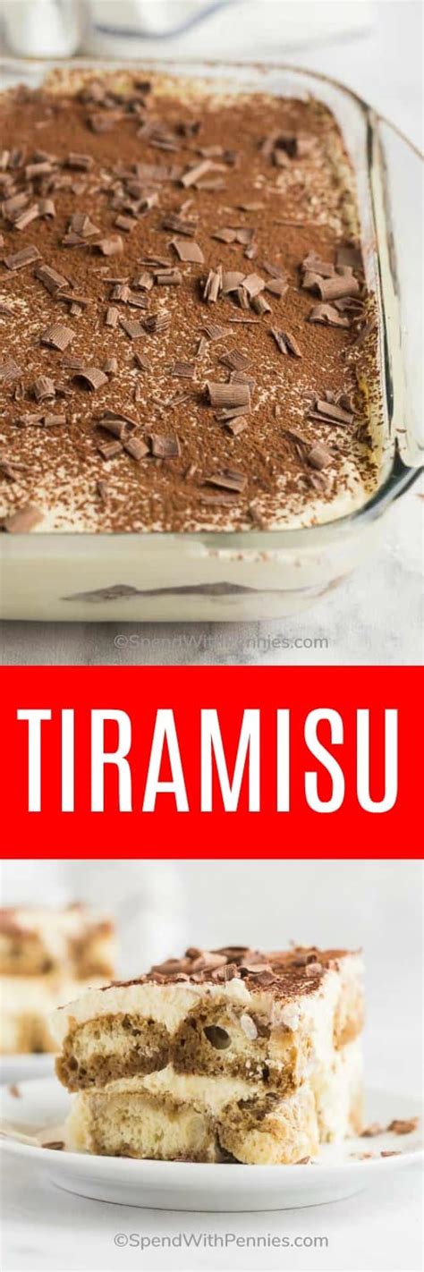 Most recipes only use a few. Easy Tiramisu Recipe {No-Bake Dessert} - Spend With Pennies
