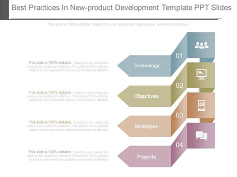 Best Practices In New Product Development Template Ppt Slides