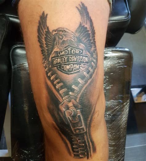 125 Harley Davidson Tattoos Unleash The Biker Within You Wild