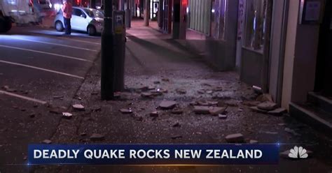 Powerful 78 Magnitude Earthquake Strikes New Zealand