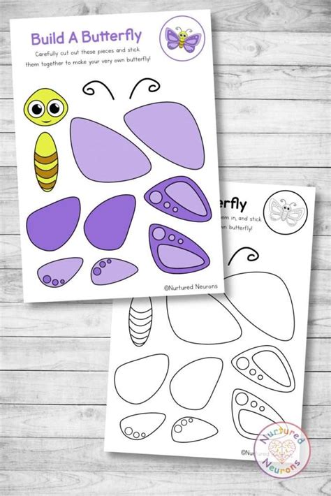 Make A Beautiful Butterfly With This Build A Butterfly Craft Nurtured