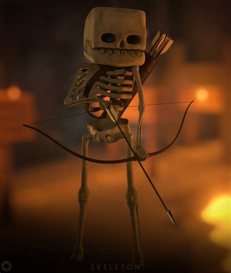 Antonio Ayala Skeleton Minecraft Fanart