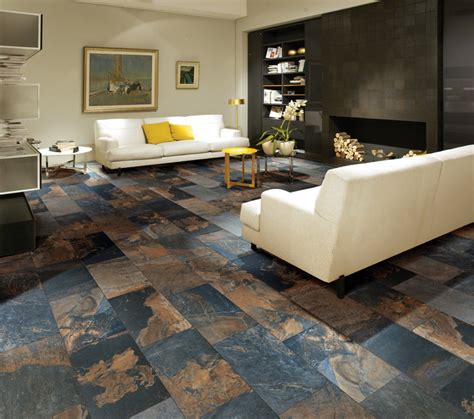 Modern Floor Tiles Living Room Hawk Haven