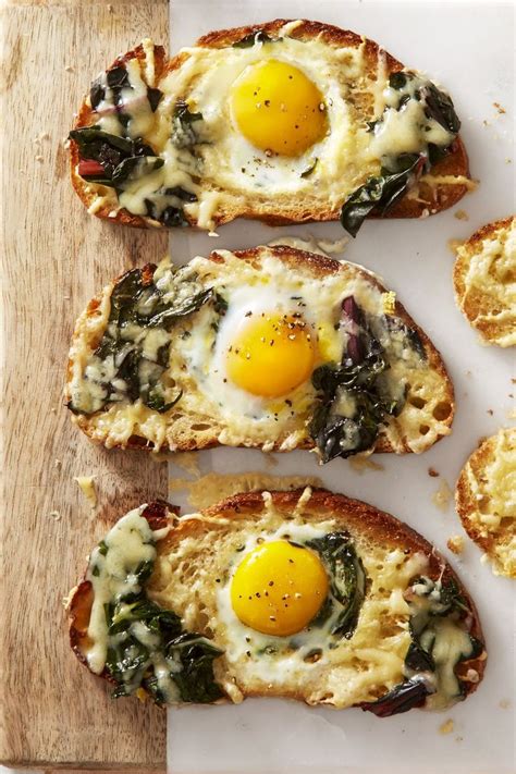Chard And Gruyère Eggs In The Hole Recipe Best Brunch Recipes Ways
