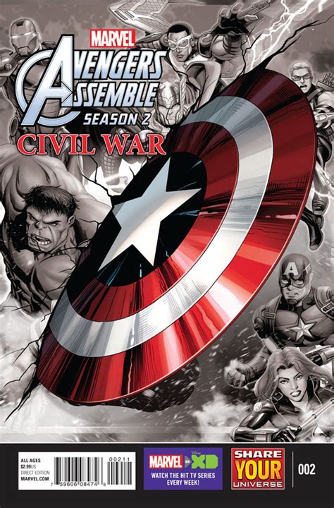 Marvel Universe Avengers Assemble Season 2 Civil War 2 Avengers