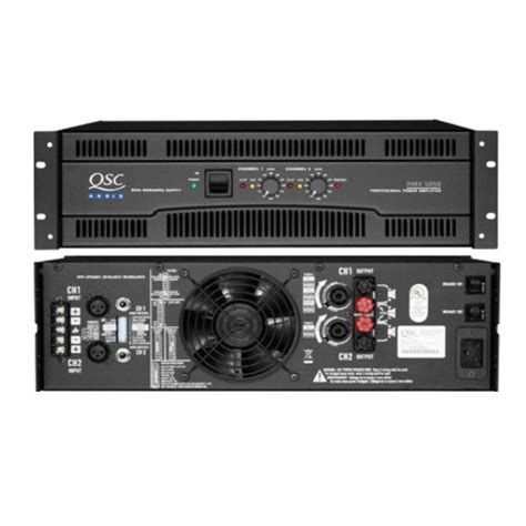 Qsc Rmx 5050 2 Ohms Professional Amplifier