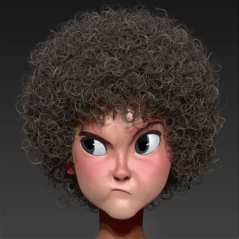 Lbumes Foto Curly Hair Takuache Cartoon Characters Profile