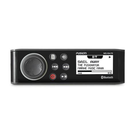 Fusion Ms Ra70 Marine Stereo With Bluetooth
