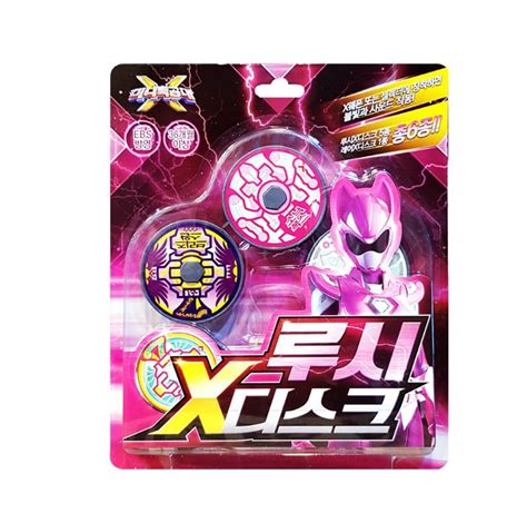 Miniforce Mini Force X Lucy Selector Extra 6 Disks Pink Disk Play