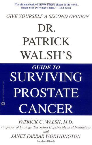 Dr Patrick Walsh S Guide To Surviving Prostate Cancer Hardcover Pre
