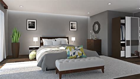 I Made This Bedroom Interior Rendered Using Vray 3dsmax