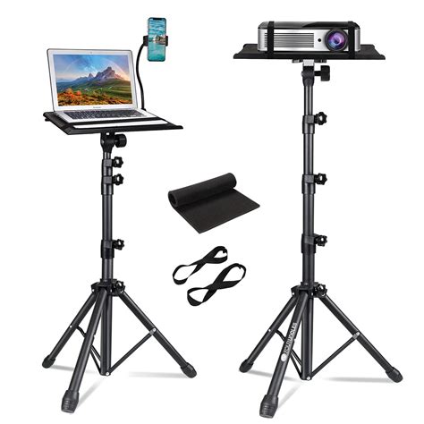 Projector Tripod Stand Laptop Tripod Adjustable Height 23 To 63 Inch