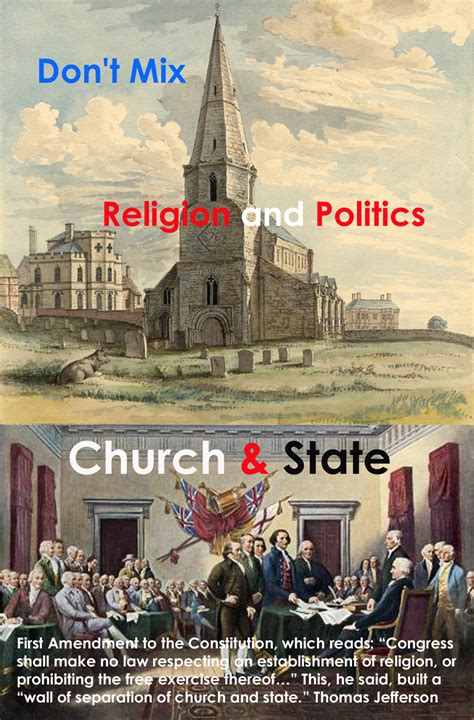 don t mix religion and politics 2021