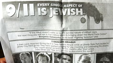 Anti Semitic 911 Flyers Appear In Portland On Anniversary Of Attacks