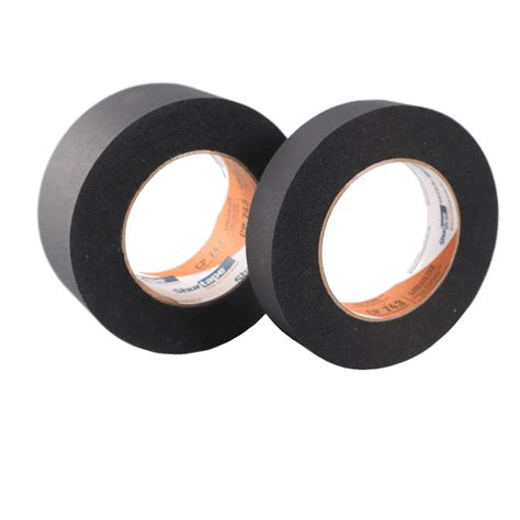 Paper Tape Black 25mm X 55m Shurtapepermacel Cinevision Solutions