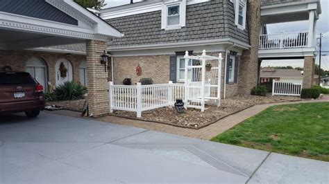 Black vinyl deck & porch railing horse fence, post & rail, ranch tough plastic fenc sort by: Pro Fence & Railing Photo Album - White Vinyl Railing ...