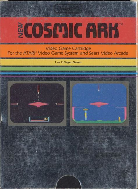 Atariage Atari 2600 Boxes Cosmic Ark Imagic