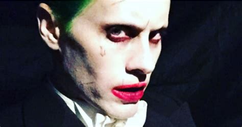 Jared Leto In Joker Makeup July 2016 Popsugar Beauty